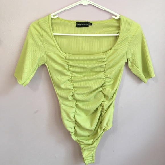 PrettyLittleThing Tops - Super Cute Pretty Little Thing Ruched Bodysuit!